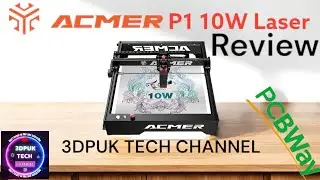 ACMER P1 10w laser engraver review, can this budget laser really do what it says it can ????