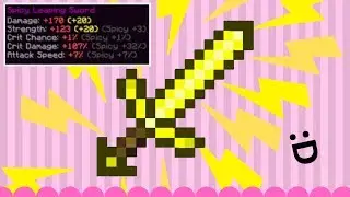 How I got my LEAPING SWORD FAST! (Hypixel Skyblock)