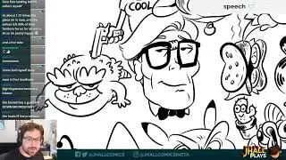 Random Word Generator Doodles - Twitch Stream 8/9/2021