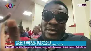 "I am here to help Dr. Bawumia" - Asamoah Gyan asserts