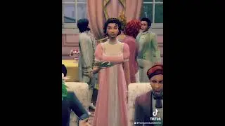 Bingley Reception. 💞 #sims #sims4 #regencysims #historicalsims #nonsensicalsimmer