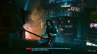 Cyberpunk 2077 Секретная концовка! Соло штурм Арасаки!