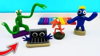 Rainbow friends roblox RAINBOW FRIENDS. Modeling from plasticine | Modeling OK