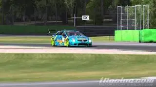 iRacing: Cadillac CTS-V at Monza in slowmo