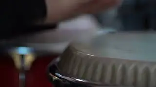 Man Playing Conga Drums | Free Stock Footages