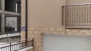 SAMSUNG S22 SNOWFALL SLOW MOTION