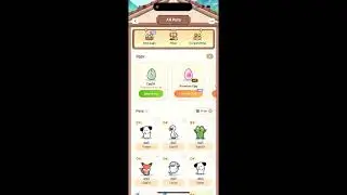 How to enable pet sitting in Widgetable app?