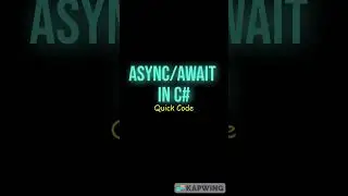 Learn async-await in C# | 