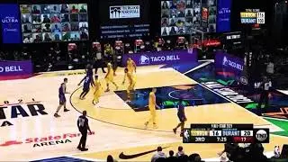Kyrie Irving Dunks in NBA All Star Game 2021#shorts