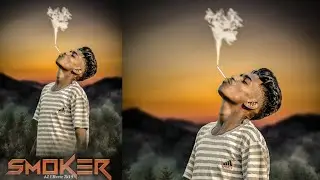 Cigarette smoke photo editing tutorial ps touch step by step smoking photo editing tutorial