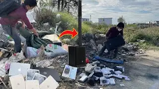 Good Day😍😜 Found Speaker JBL ,Computer & Many Broken Phones || Restore iPad Found From Garbage !