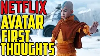 Netflix Avatar First Look First Thoughts | Avatar: The Last Airbender Live Action #tudum #netflix