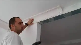 Лепнина из гипса. Монтаж и результат!