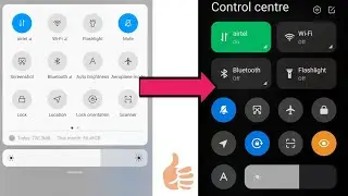 miui 12 control center // note 8 pro note 9 pro 