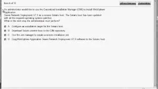 000-377 IBM WebSphere Application Server Network Deployment V7.0 Core Administration(