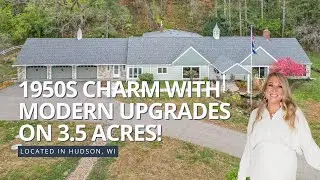 Historic Al Capone Hideout? Charming 1950s Home with Modern Upgrades on 3.5 Acres!