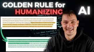 Humanize AI Writing & Bypass AI Detection with this KEY RULE