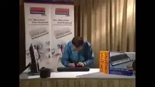 Asian man plays nokia ringtone