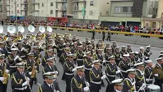 Marcha Tupac Amaru por Banda musical Marina de Guerra del Perú.  