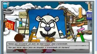 como fazer a última missão do club do penguin (Vilão Vegetariano)