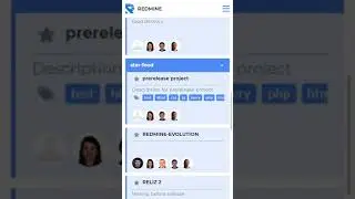 REDMINE-EVOLUTION mobile-view