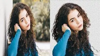 best way of cut out hair in Photoshop || Photoshop Tutorials