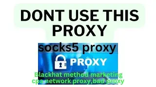 Free Best Proxy site For Blackhat Cpa Marketing