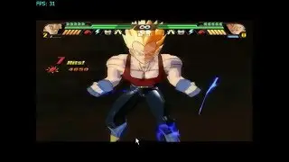 Goku GT vs Vegeta GT _ Mod Wii Budokai Tenkaichi 3