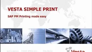 WEBINAR: SAP PM Printing made easy with Vesta Simple Print