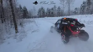 Winter #Rally Drone Chase #1 | Shot on #fpv