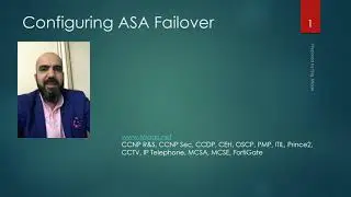 11- Cisco ASA Configuration, Failover Active / Standby