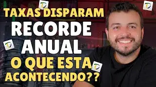TAXAS NO TESOURO DIRETO BATERAM RECORDE em 2024! TAXAS DISPARARAM na renda fixa! MELHORES TAXAS 2024