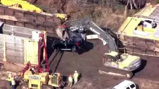 Train Derailment with 120 BMW cars