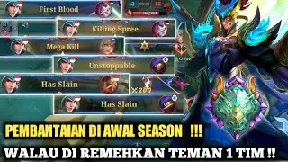 Diremehkan teman 1 tim di epic !! ITEM ZILONG PALING SAKIT 2022 - BUILD ZILONG TERSAKIT 2022 | MLBB