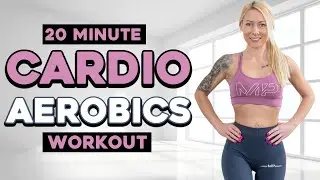 20 min CARDIO AEROBICS WORKOUT To The Beat   All Standing | Low Impact No Equipmeent