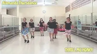 Line Dance - THRILL ME HONEY  (Chika Hapsari)
