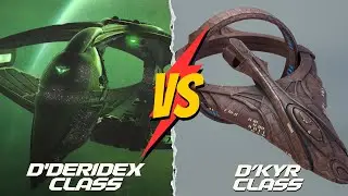 D'kyr Class Ship VS D'deridex Class Ship : Size Comparison