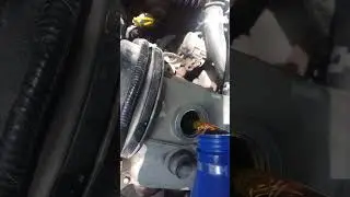 Engine oil change