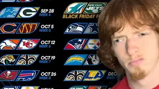 THURSDAY NIGHT FOOTBALL IS TRASH!! (SCHEDULE BREAKDOWN)