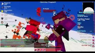 10v1 after loosing helmet! - Opcraft
