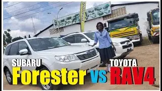 Comparing Mid-size SUV SUBARU Forester and TOYOTA RAV4.