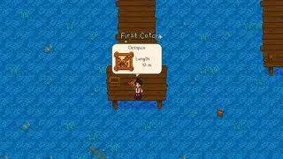 Catching an Octopus | Stardew Valley 1.6 Gameplay