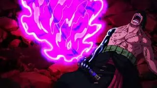 Zoro Struggles To Control Enma's Haki Power Vs King - One Piece 1058