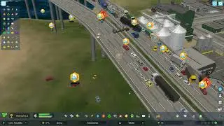 Cities  Skylines II cars flying