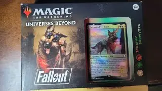 Opening MTG Fallout Cards