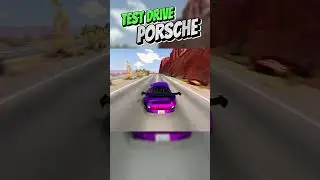 BeamNg Drive Porsche Test Drive #automobile #beamngdrive #beamng #gaming #gtaonline