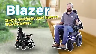 Karma Blazer— High Performance Rear Wheel Drive Power Wheelchair