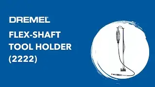 Maximise the comfort when working on your next project with the Dremel Flex-Shaft Tool Holder (2222)