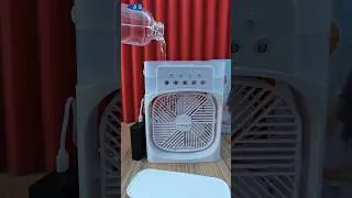 Mini Portable Air Cooler⚡️Personal Evaporative Cooler⚡️3-in-1 Portable Air Cooler #shorts
