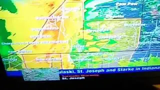 Tornadic wind storm strikes Northern Indiana (7/1/14) - Part 2/3